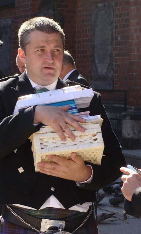 Szkocki ślub w  Legnicy.