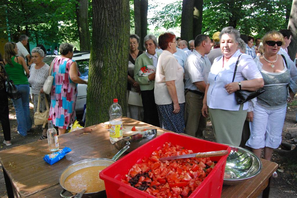 Cyganie w parku