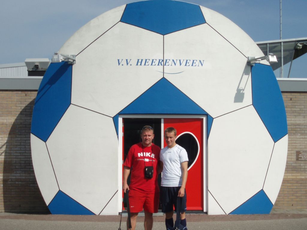 Pedryc na stażu w Heerenveen
