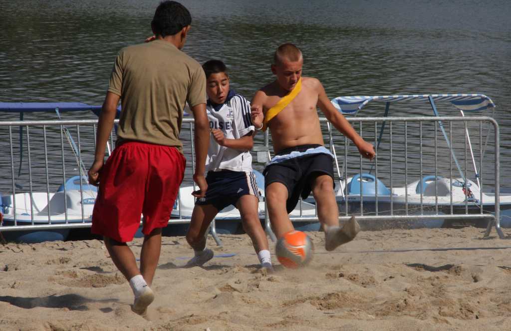 Plażowa Piłka Nożna