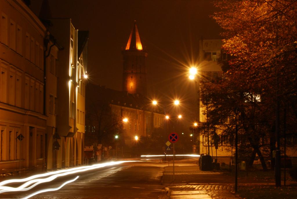 Legnica nocą