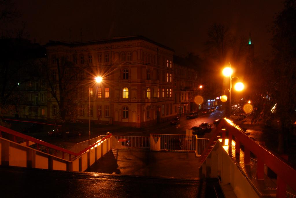 Legnica nocą