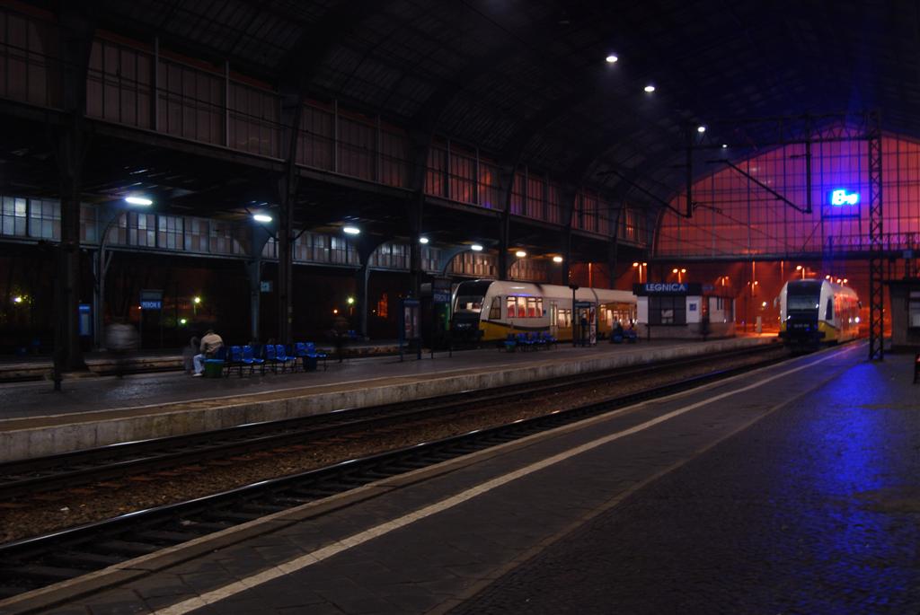Legnica nocą