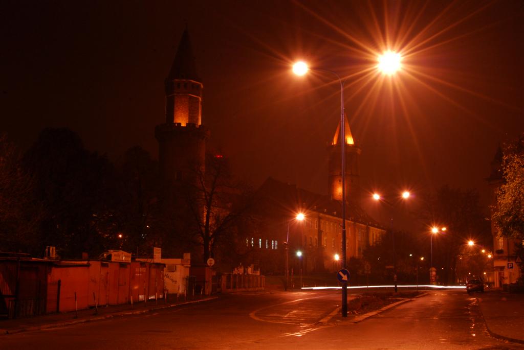 Legnica nocą