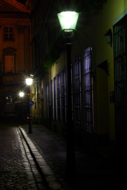 Legnica nocą