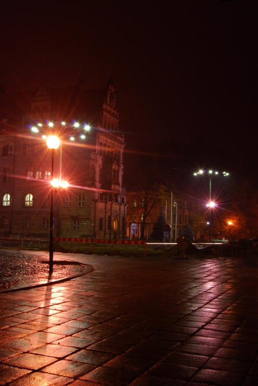 Legnica nocą