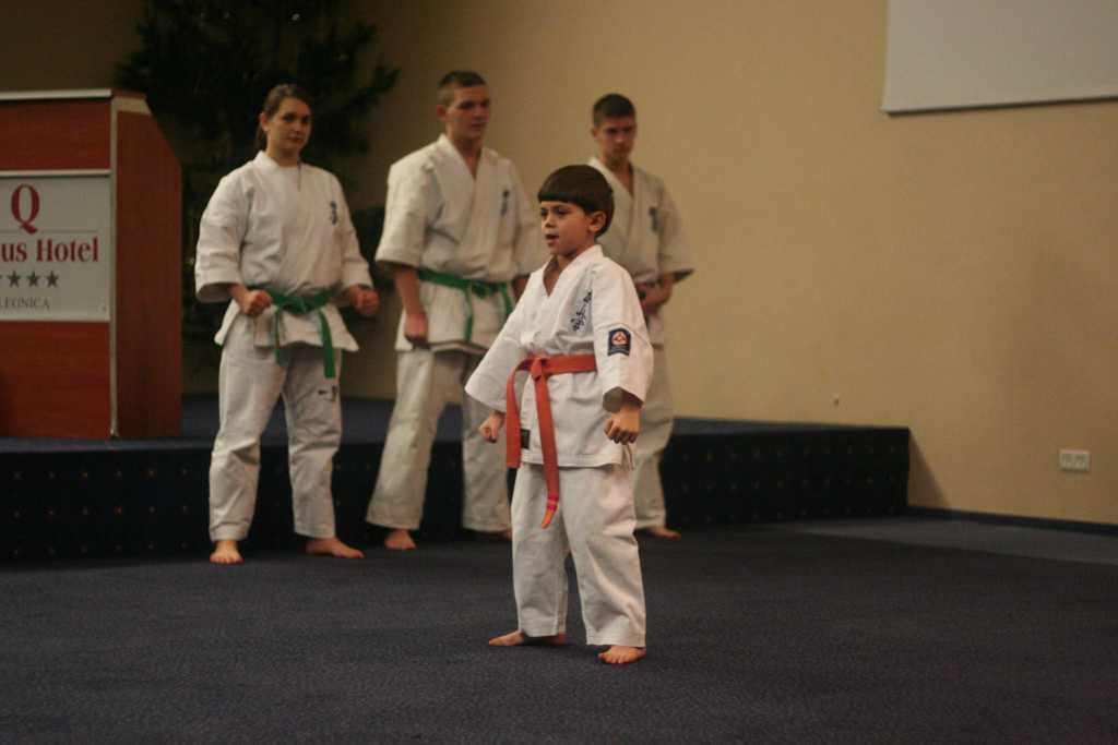 Karatecy rozpoczęli świętowanie