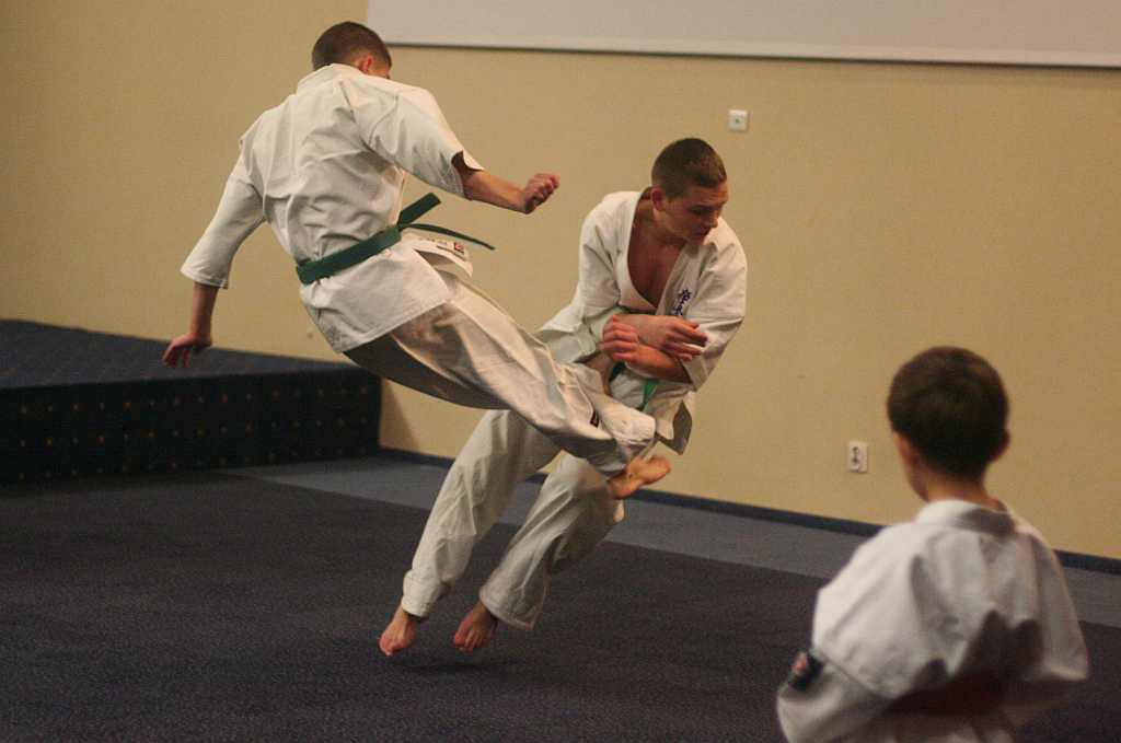 Karatecy rozpoczęli świętowanie