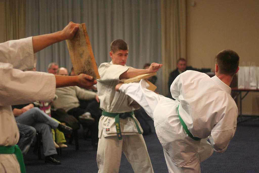 Karatecy rozpoczęli świętowanie