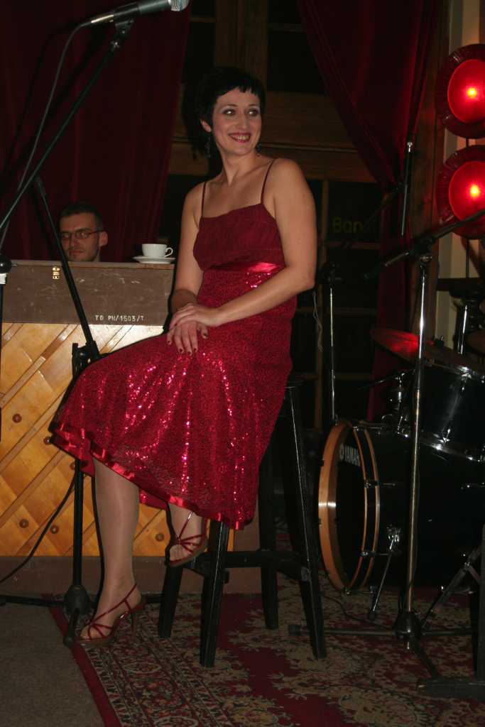Galusińska w Caffe Modjeska