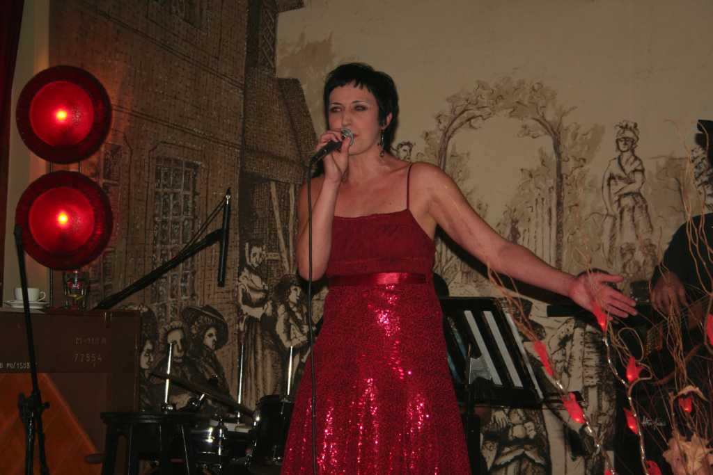Galusińska w Caffe Modjeska