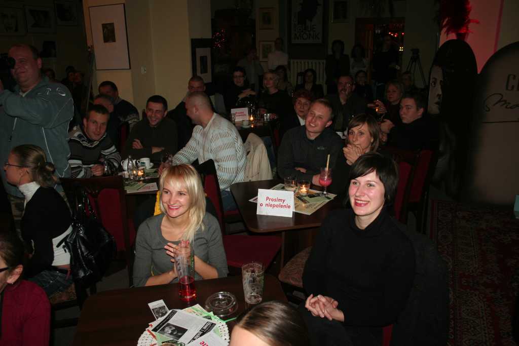 Galusińska w Caffe Modjeska