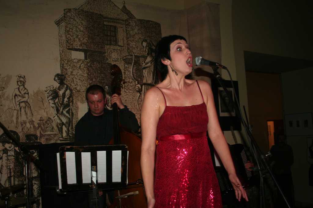 Galusińska w Caffe Modjeska