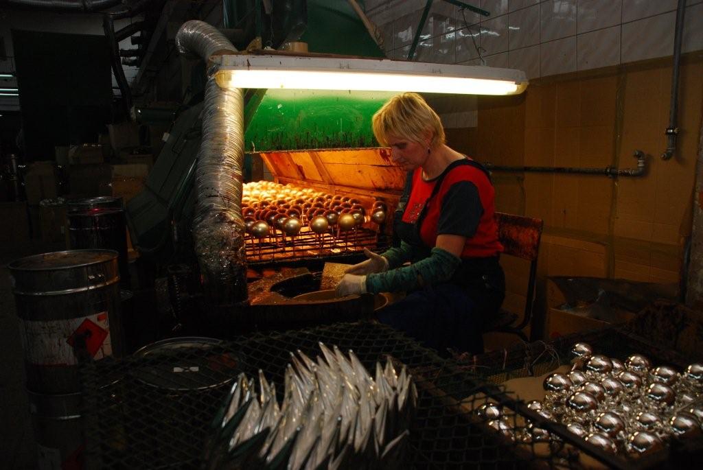 Produkcja bombek w VITBISIE cz. 1