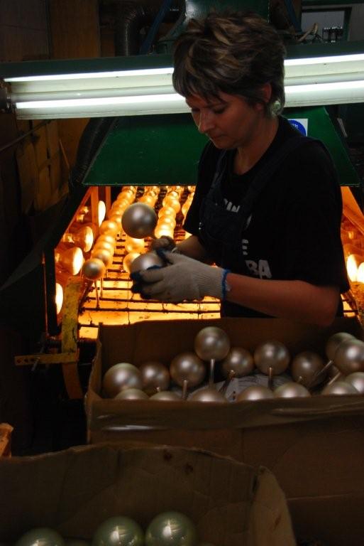 Produkcja bombek w VITBISIE cz. 1