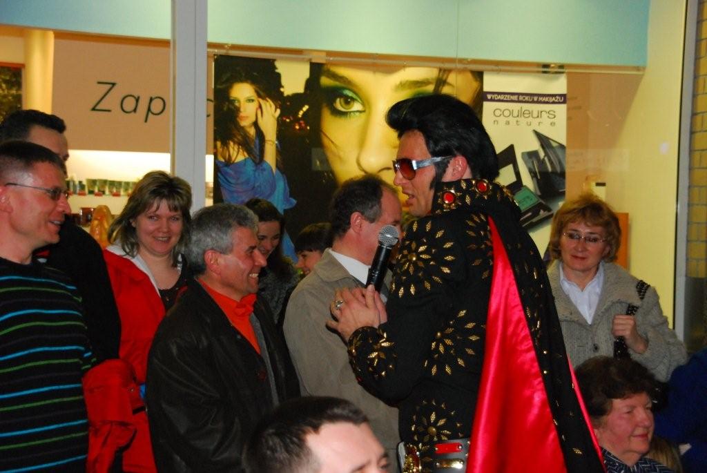 Elvis w Galerii Piastów