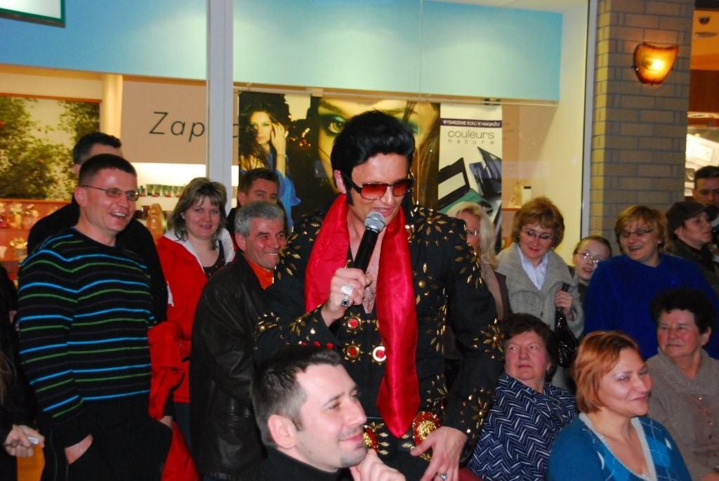 Elvis w Galerii Piastów