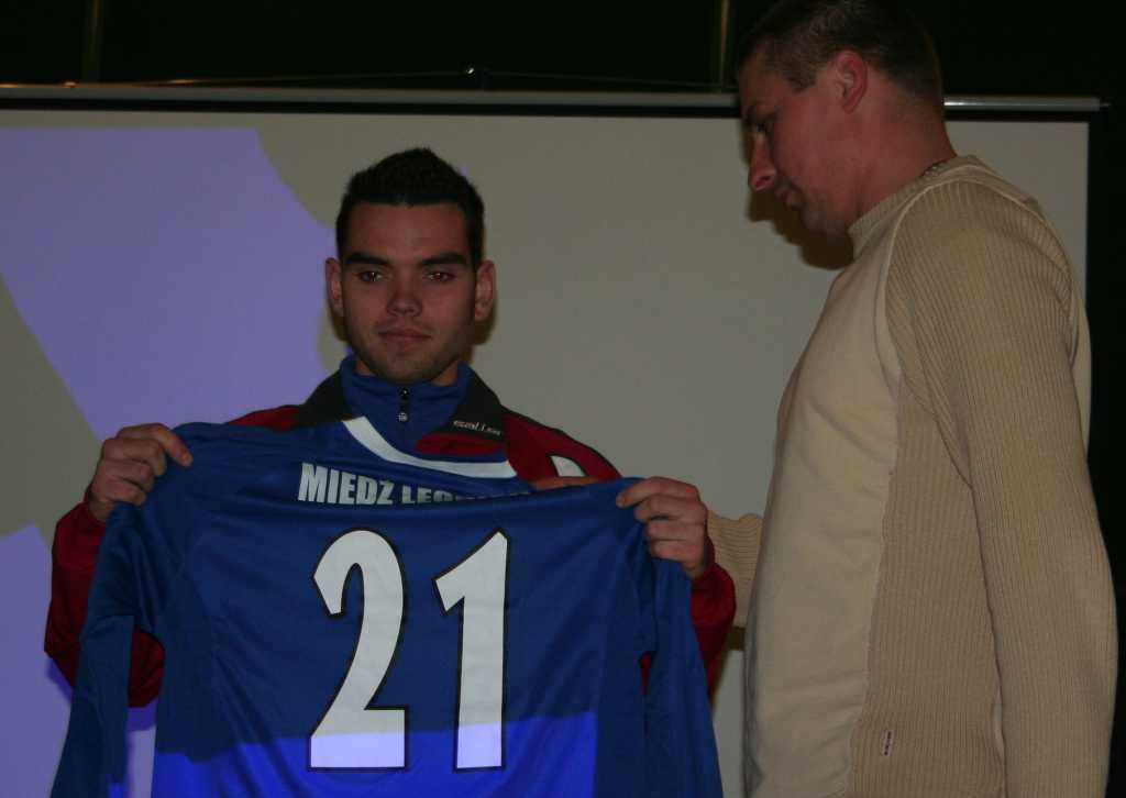 Piłkarze przegrali z Robertem Janowskim