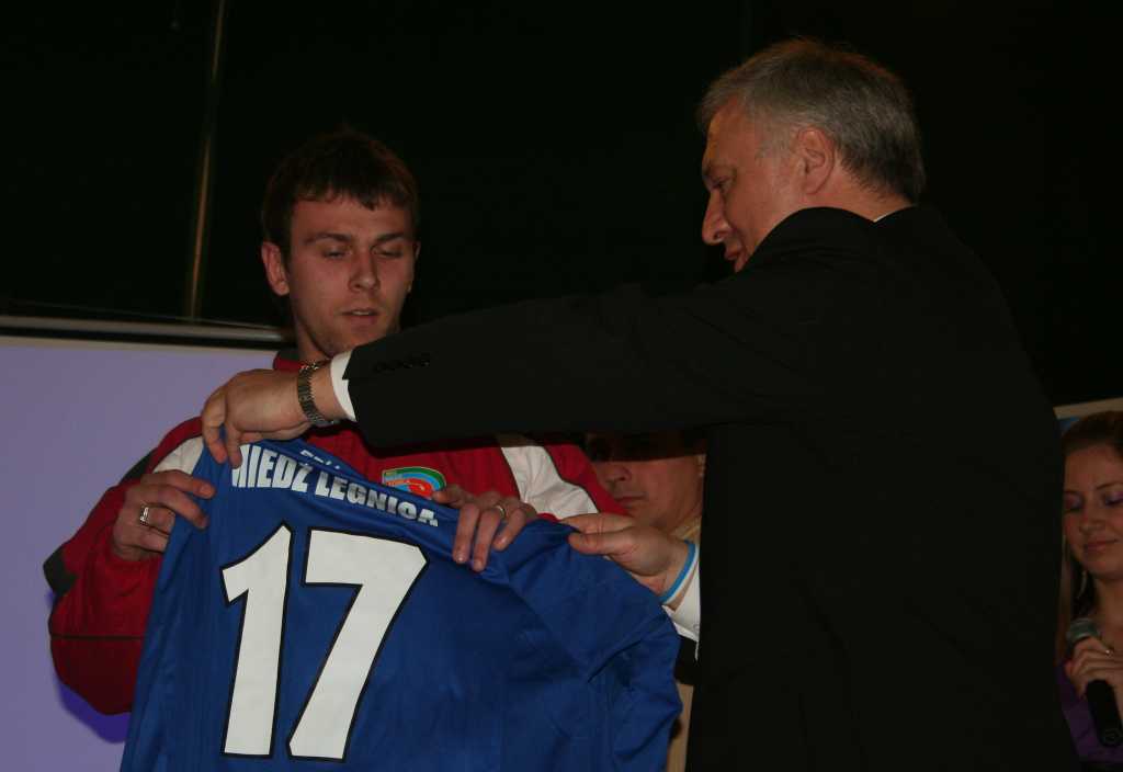 Piłkarze przegrali z Robertem Janowskim