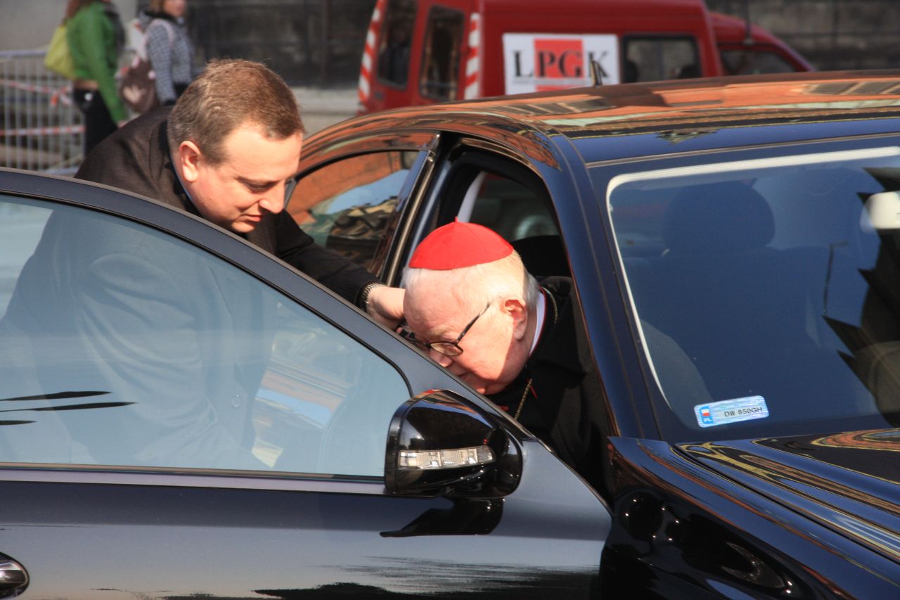 Kardynał Gulbinowicz w Energetyku