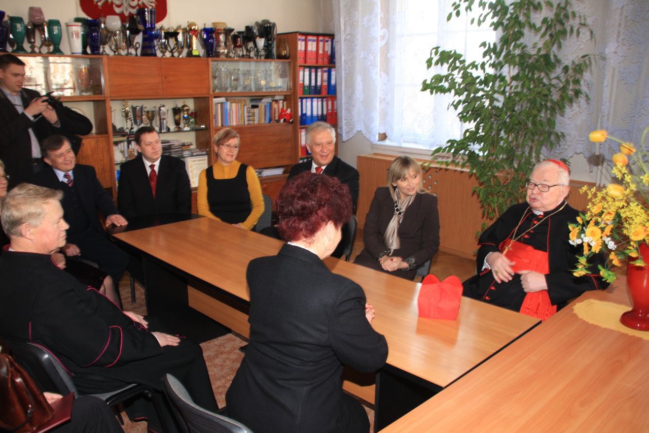 Kardynał Gulbinowicz w Energetyku