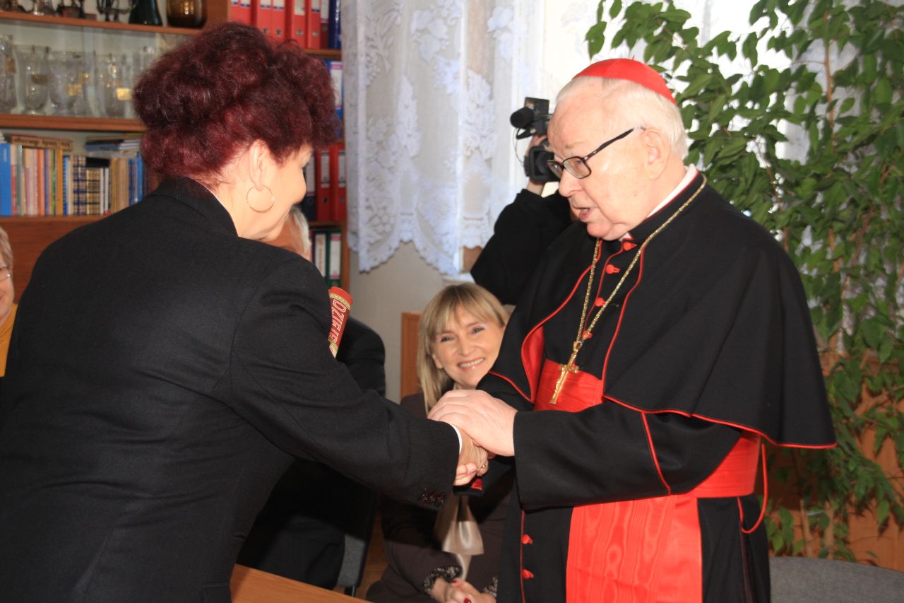 Kardynał Gulbinowicz w Energetyku