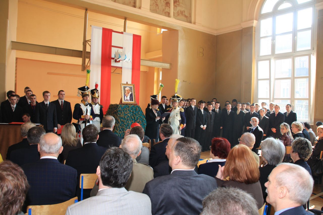 Kardynał Gulbinowicz w Energetyku