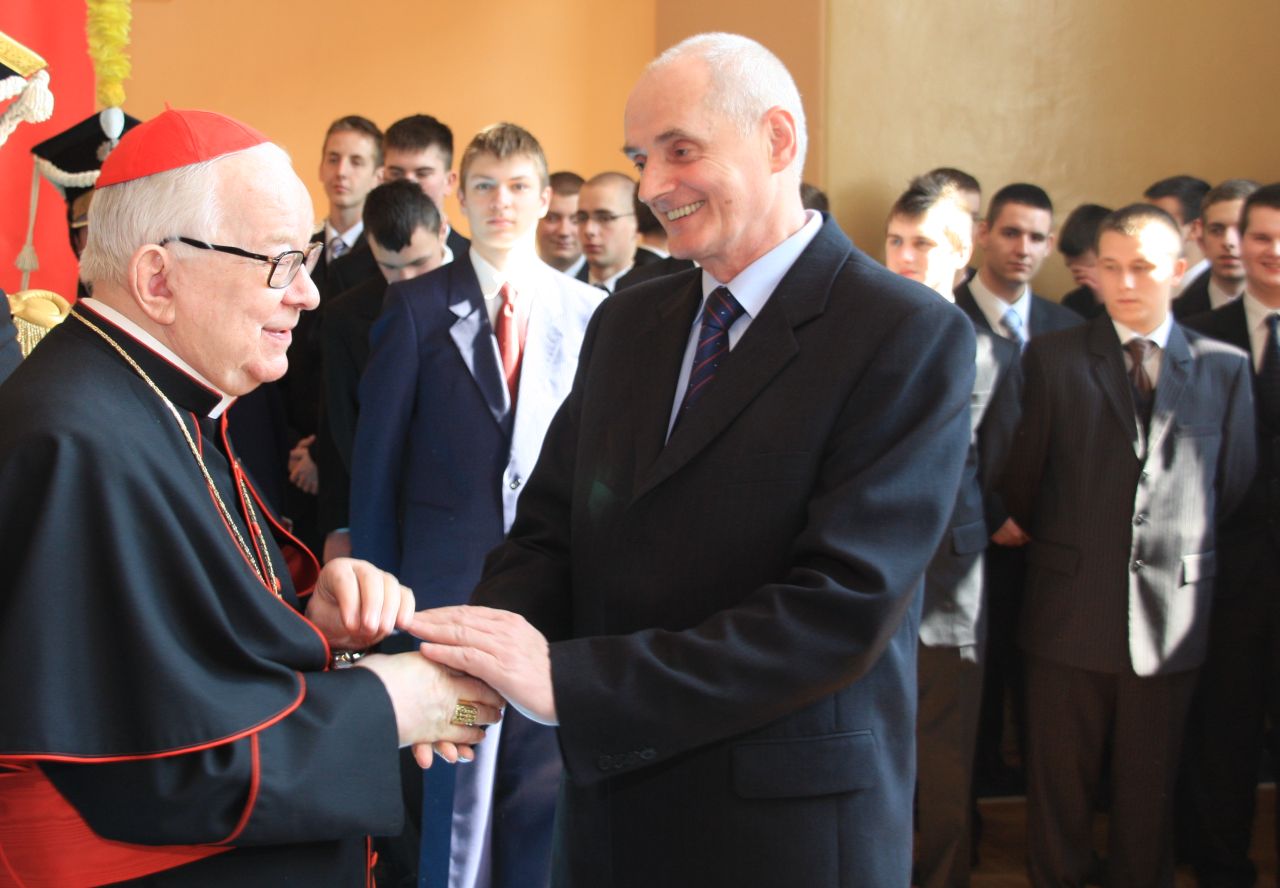 Kardynał Gulbinowicz w Energetyku