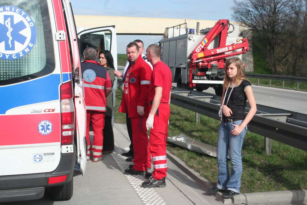Wypadek pod Legnicą