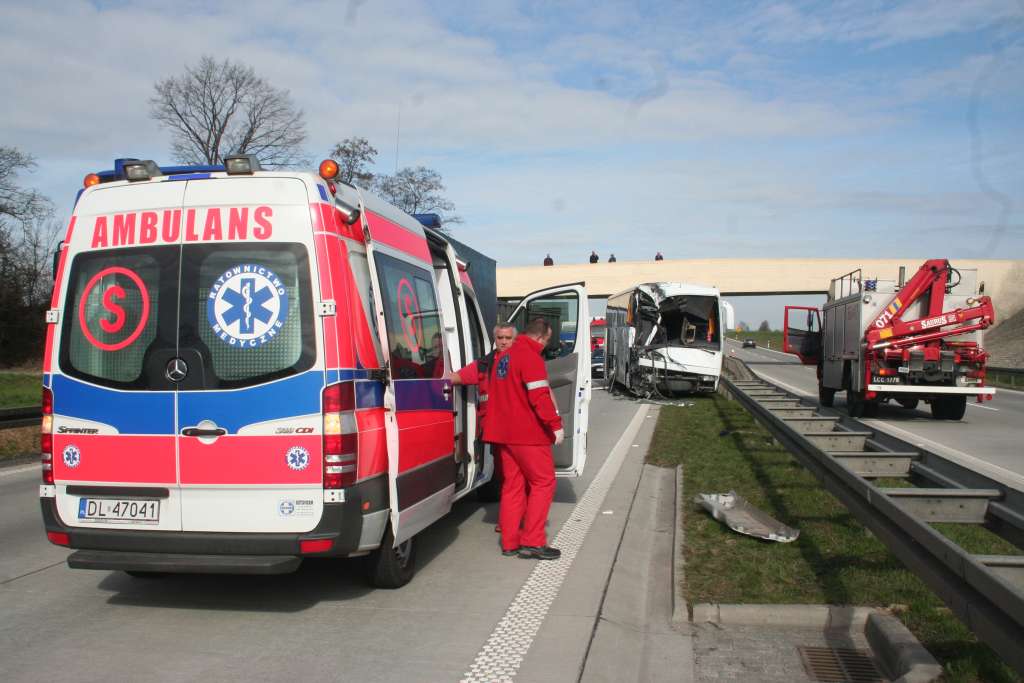 Wypadek pod Legnicą