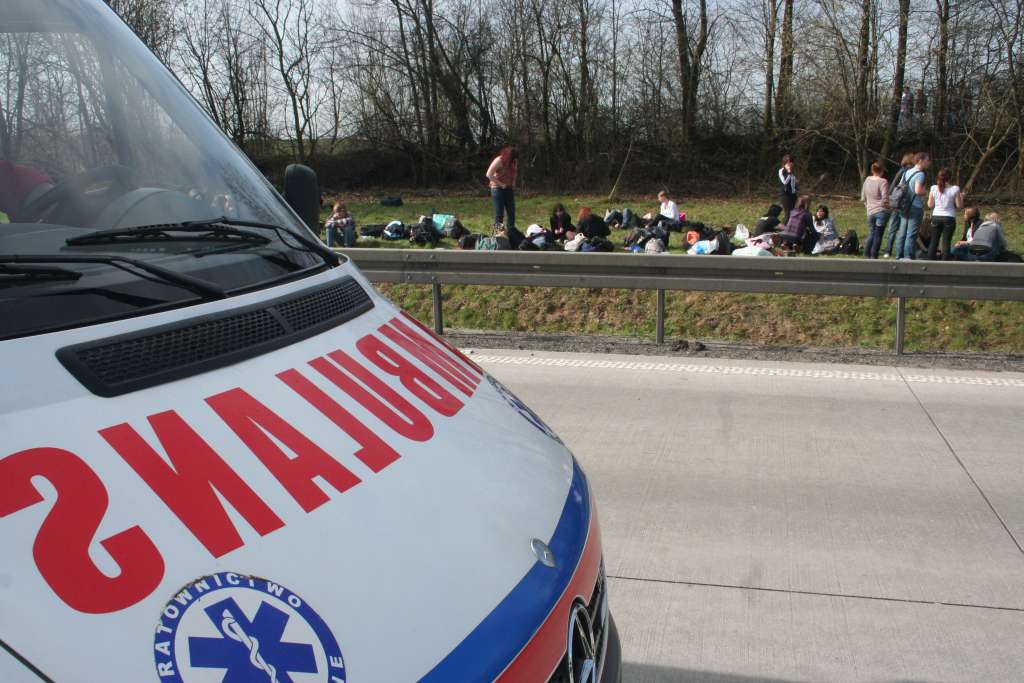 Wypadek pod Legnicą