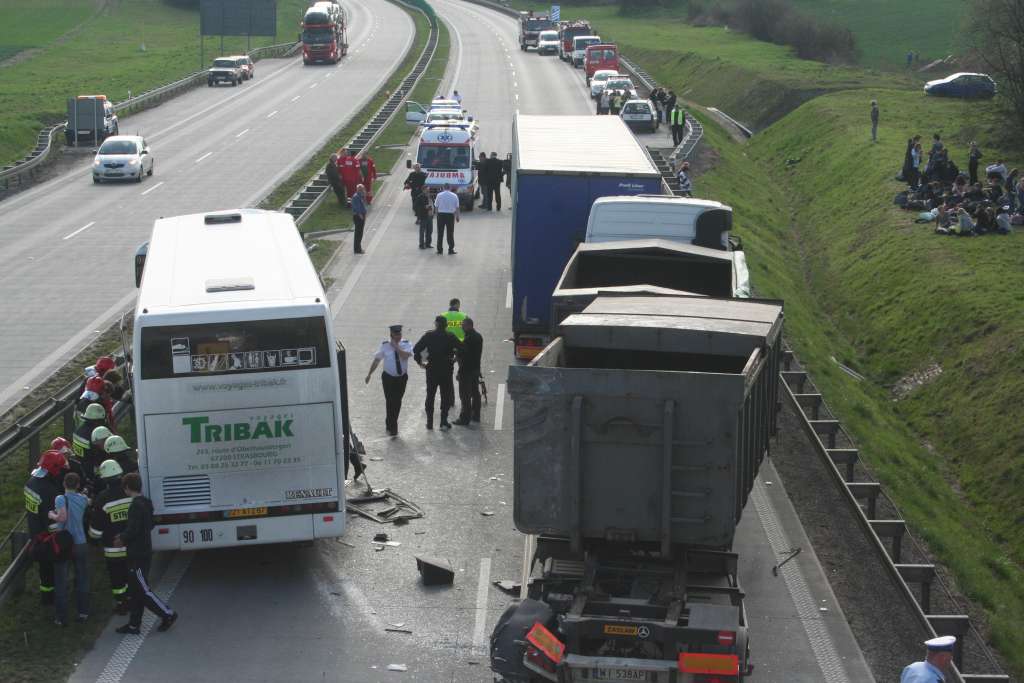 Wypadek pod Legnicą