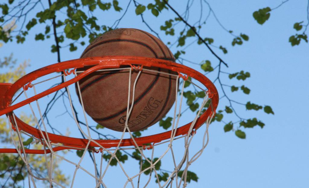 Streetball w parku