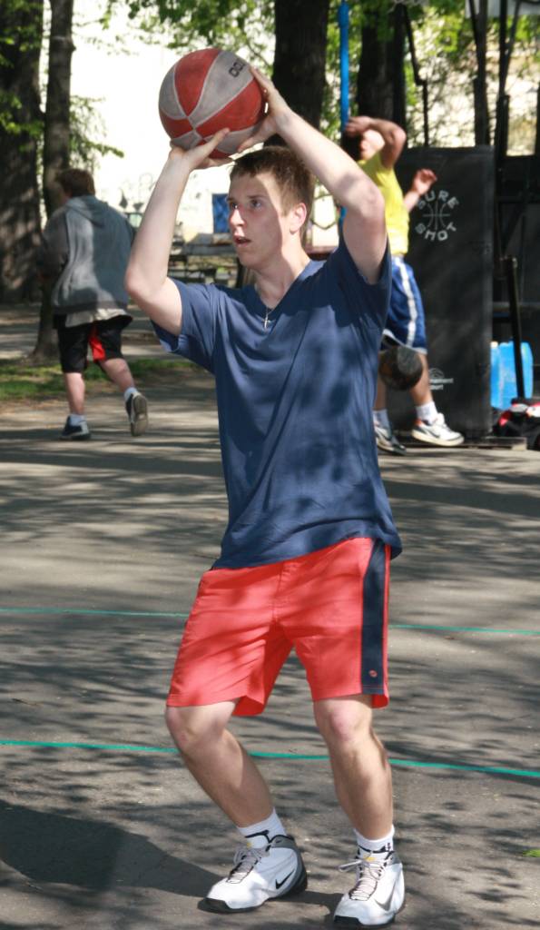 Streetball w parku