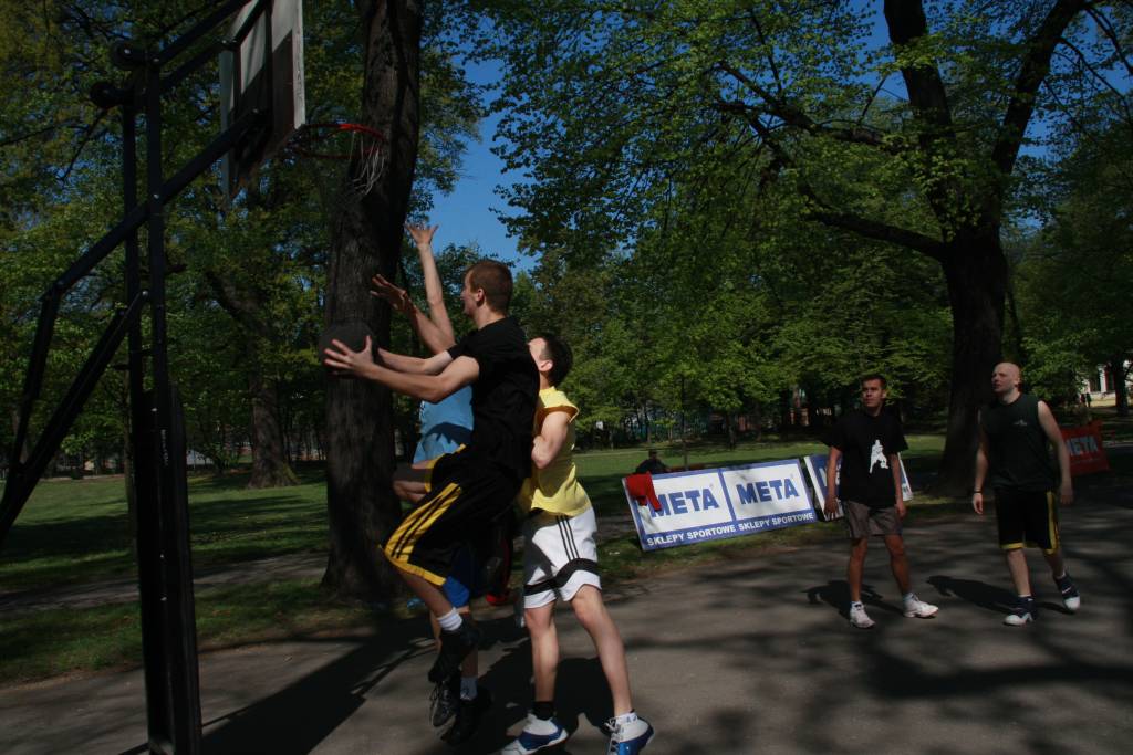 Streetball w parku