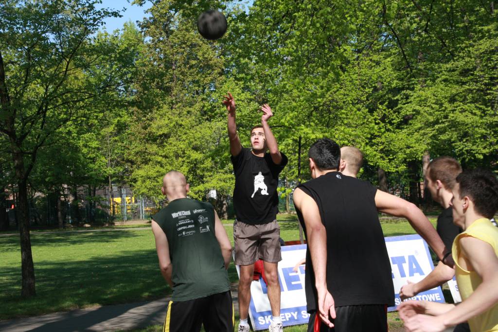 Streetball w parku