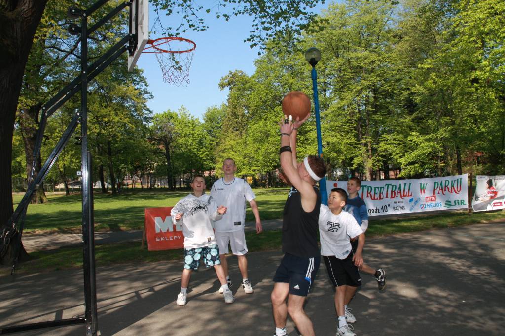 Streetball w parku