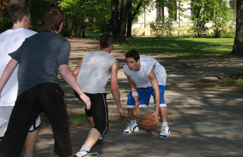 Streetball w parku