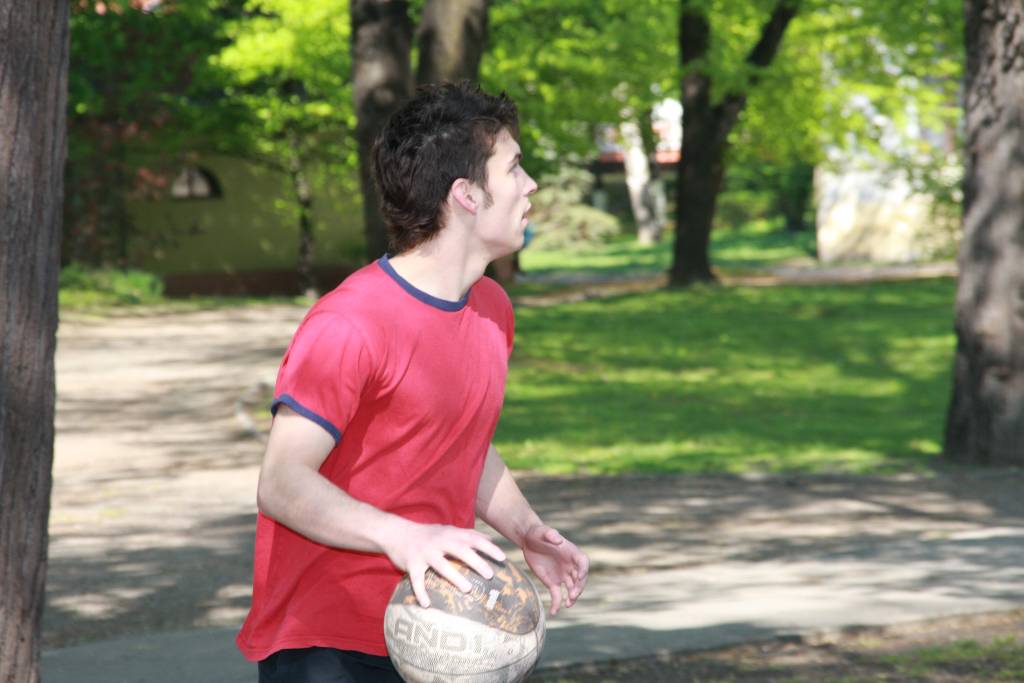 Streetball w parku