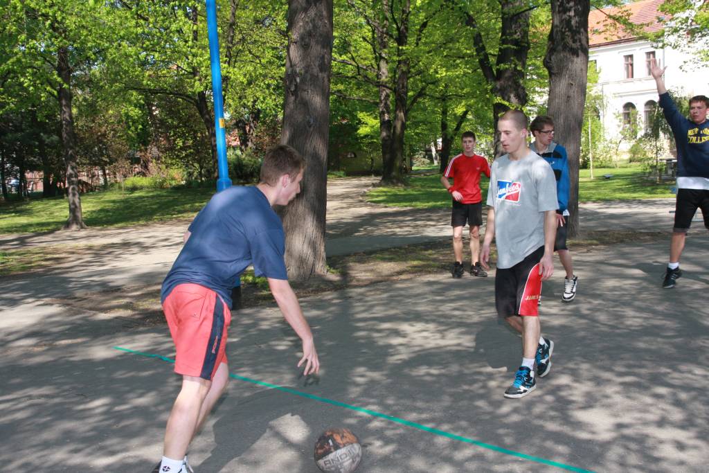 Streetball w parku
