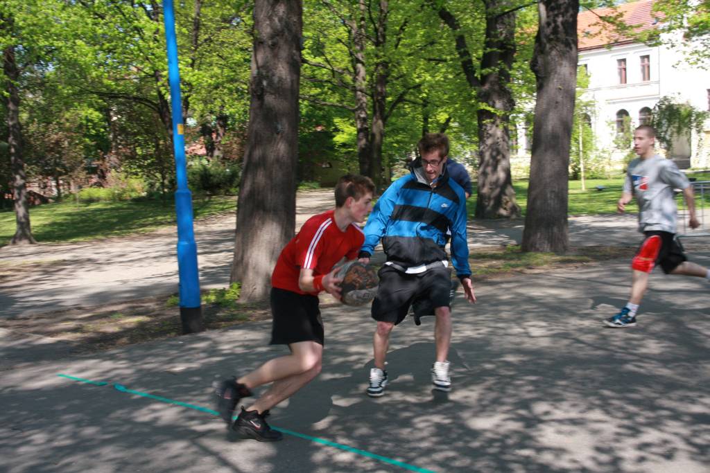 Streetball w parku