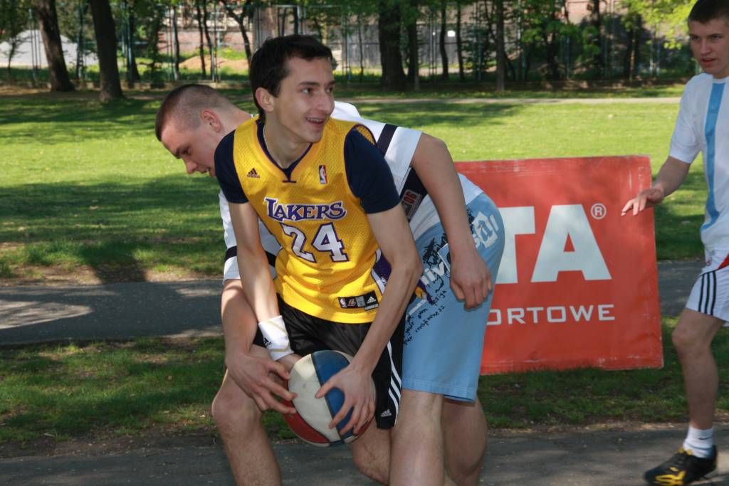 Streetball w parku