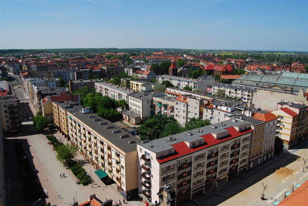 Legnica z wysokości