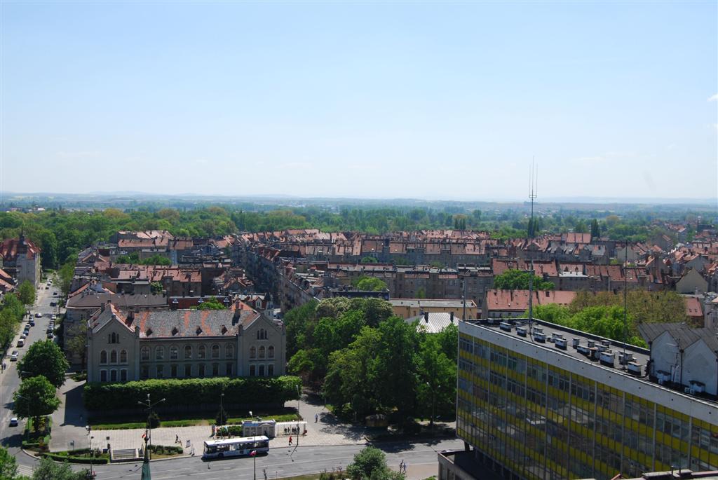Legnica z wysokości