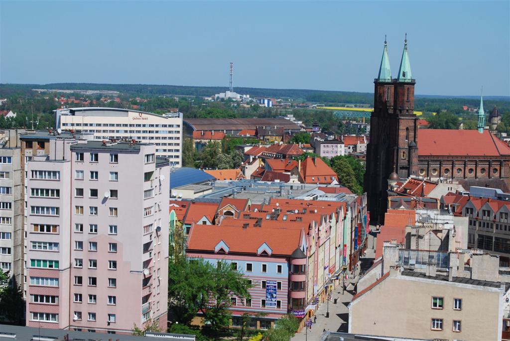 Legnica z wysokości