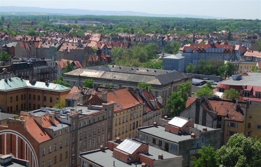 Legnica z wysokości