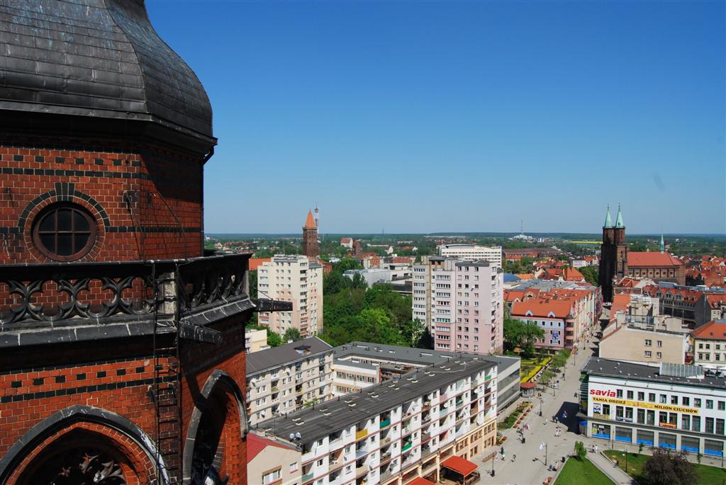 Legnica z wysokości