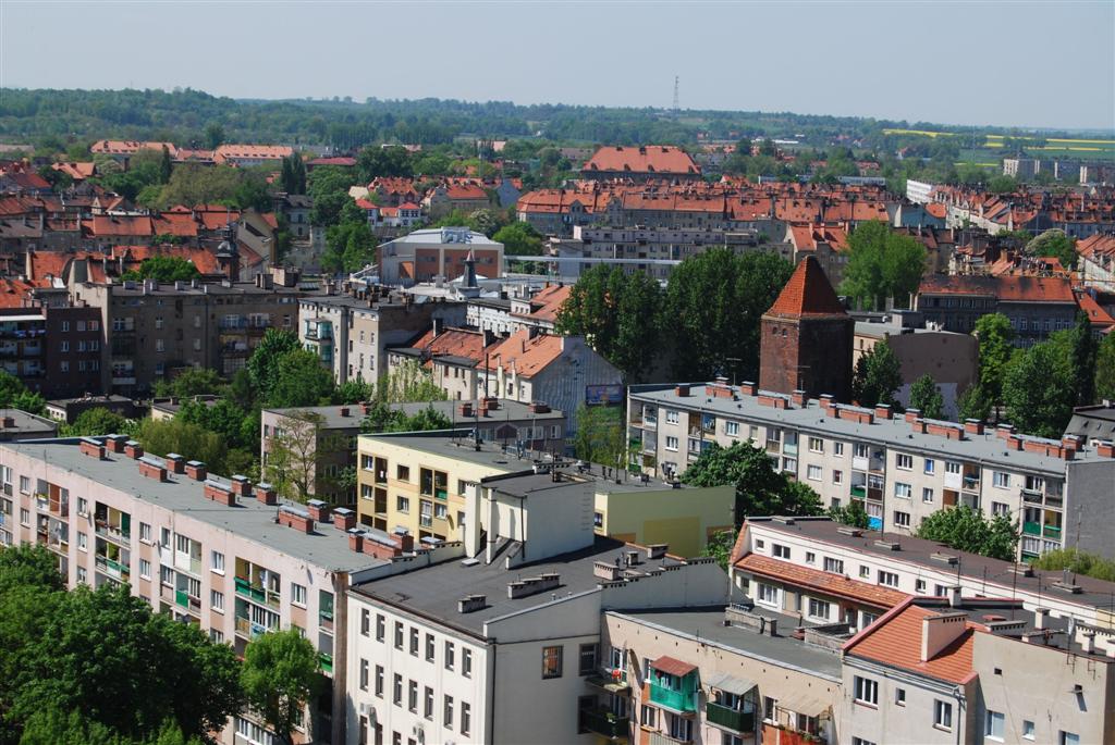 Legnica z wysokości