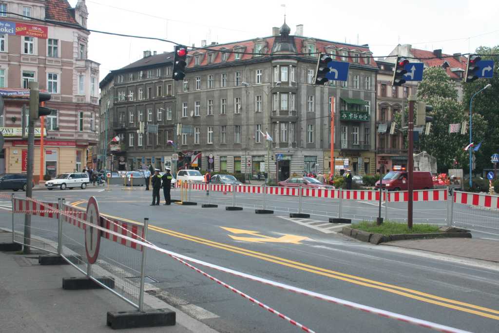 Wrocławska już zamknięta