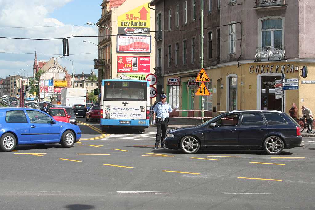 Wrocławska już zamknięta